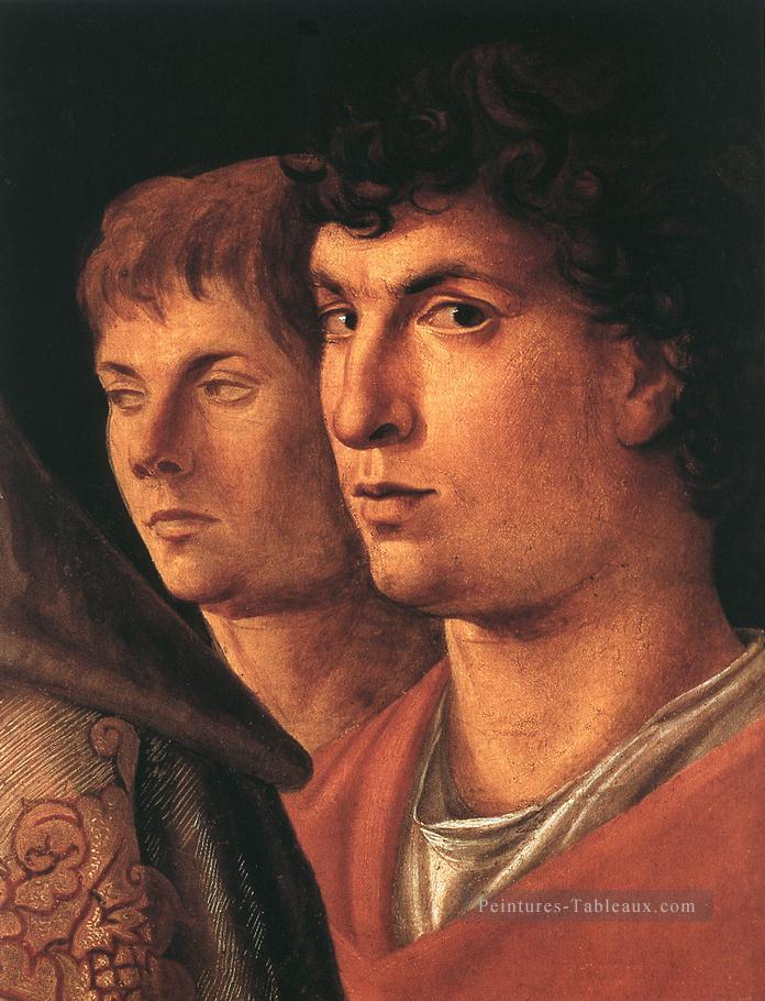 Présentation au temple Renaissance Giovanni Bellini Peintures à l'huile